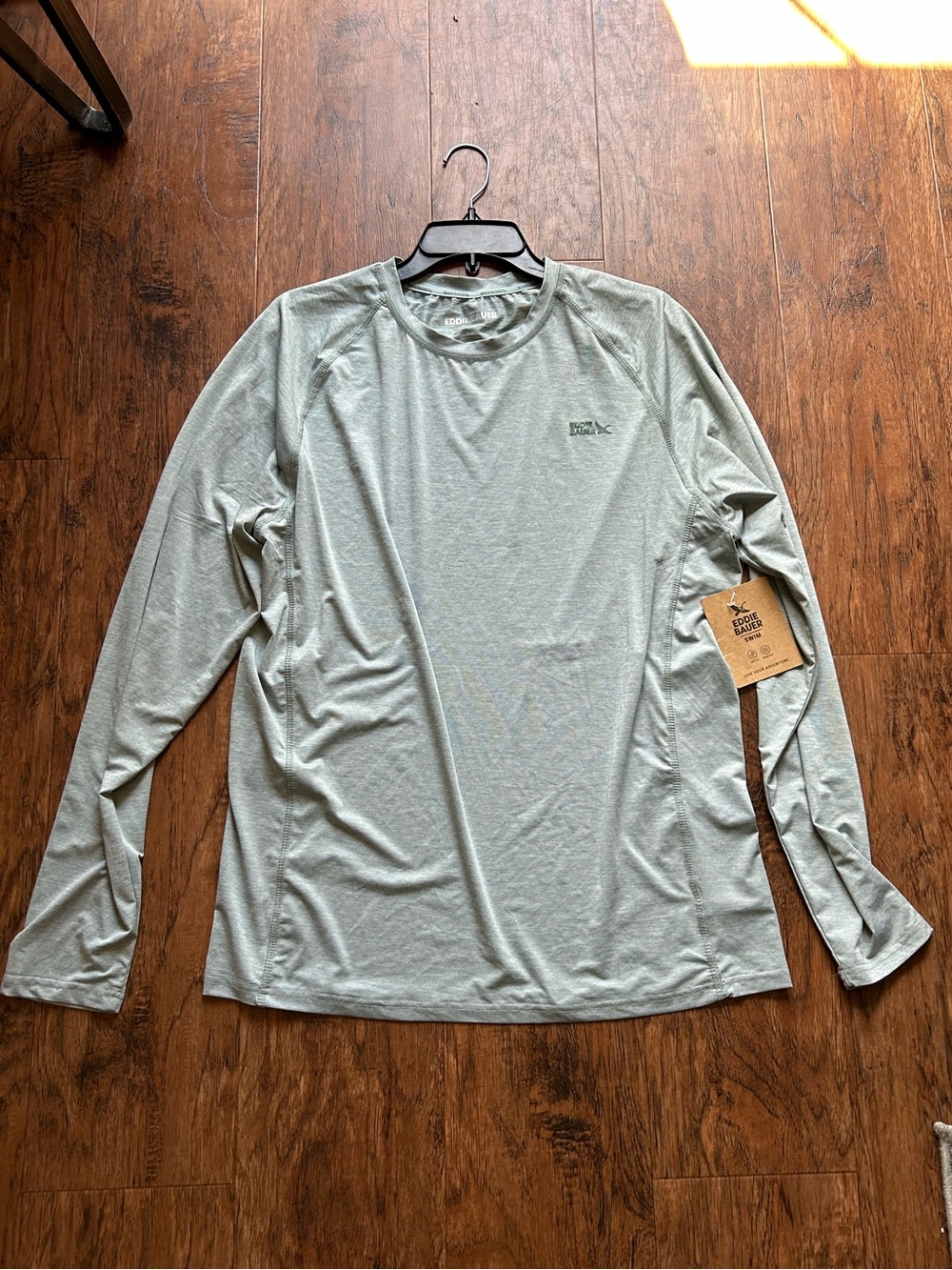 Men's Lightweight Long-Sleeve Rashguard - Eddie Bauer / Swim - Large